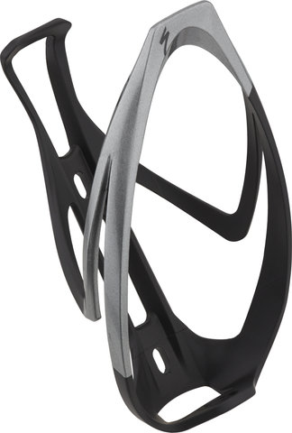 Specialized Rib Cage II Bottle Cage - matte black-liquid silver