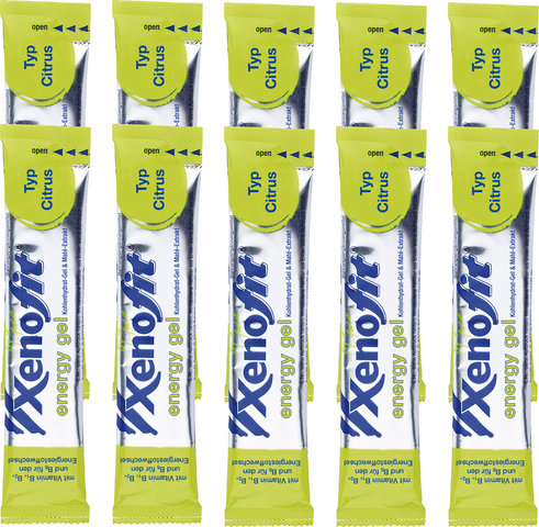 Xenofit energy Gel - 10 Stück - citrus