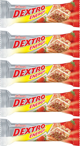 Dextro Energy Bar - 5 pcs. - strawberry