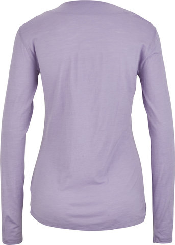 VAUDE Womens Yaras LS Wool Shirt - pastel lilac/36/XS