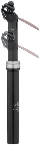 Kind Shock Tija de sillín Dropzone 100 mm - black/31,6 mm / 350 mm / SB 20 mm / sin Remote