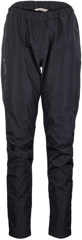 VAUDE Womens Fluid Full-Zip Pants Regenhose - black/38