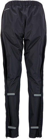 VAUDE Womens Fluid Full-Zip Pants Regenhose - black/38