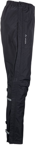 VAUDE Womens Fluid Full-Zip Pants Regenhose - black/38