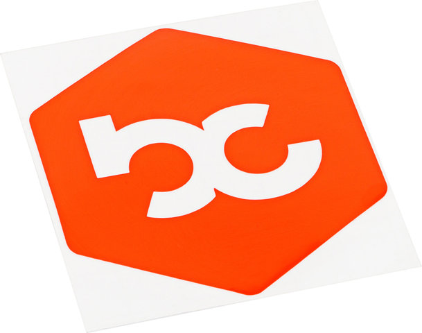 bc basic Logo Decal - orange