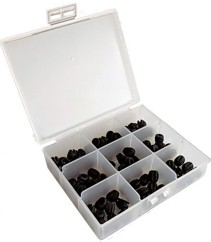 Jagwire Frame Plug Combo Box Frame Plugs - black