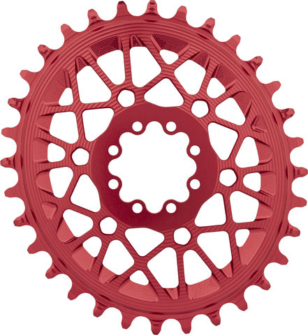 absoluteBLACK Oval T-Type Chainring for SRAM Transmission 3 mm Offset - red/32 