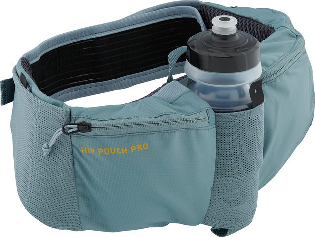 evoc Hip Pouch Pro Hip Pack + 550 ml Bottle - steel/1500 ml