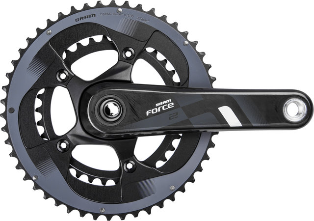 SRAM Force 22 GXP 11-fach Carbon Kurbelgarnitur - black/165,0 mm 34-50