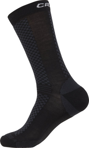 Craft Warm Mid Socks - 2 Pack - black-white/40-42