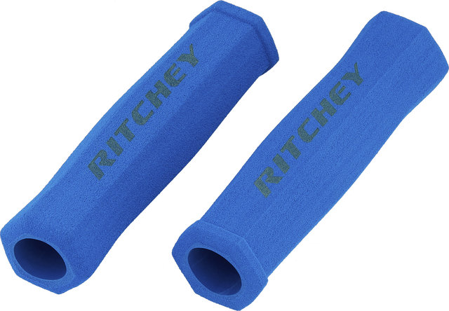 Ritchey Poignées de guidon WCS True Grip - bleu roi/130 mm