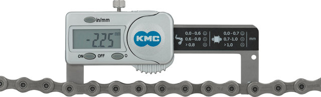 Medidor de cadenas de bicicleta, herramienta de indicador de desgaste de  cadena de aleación de aluminio