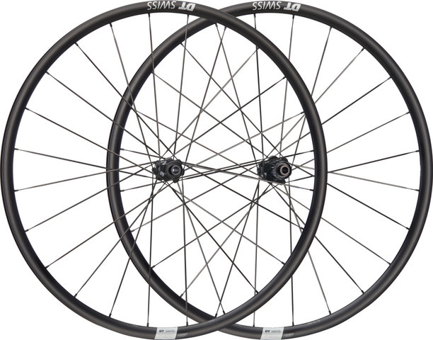 DT Swiss P 1800 SPLINE 23 Center Lock Disc 28" Wheelset - black/Shimano Road/142 mm/100 mm/28"/100 mm/Shimano Road/100 mm/142 mm/Non Boost/Non Boost