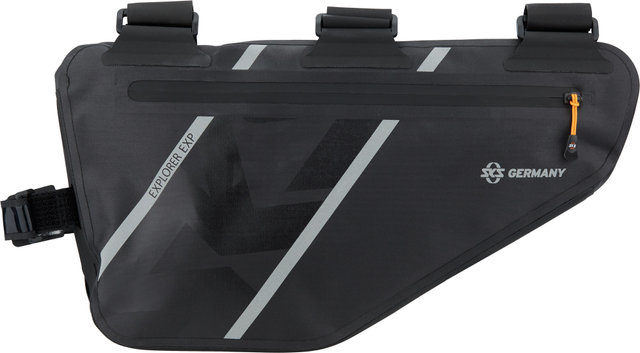 SKS Explorer Exp. Frame Bag - black/4 litres