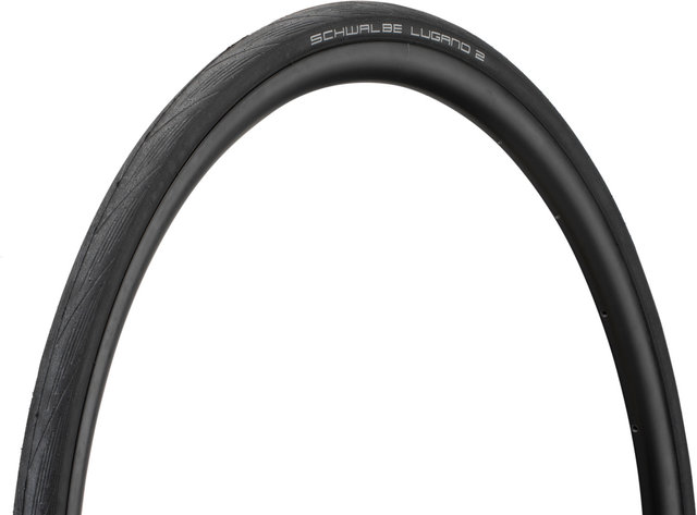 Schwalbe Lugano II K-Guard 28" Wired Tyre - black/23-622 (700x23c)