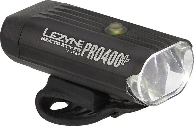 Lezyne Hecto Pro 400+ LED Frontlicht mit StVZO-Zulassung - satinschwarz/400