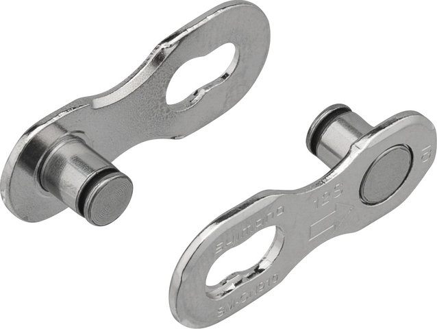 Shimano SM-CN910-12 Quick-Link Master Link - 2 Pack - silver