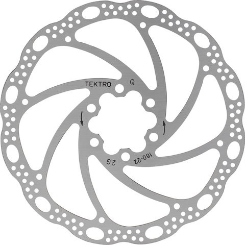 Tektro Disque de Frein 6 trous TR-22 - argenté/160 mm