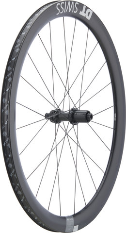 DT Swiss Juego de ruedas CRC 1400 SPLINE 45 Disc Center Lock Carbon 28" - negro/142 mm/100 mm/28"/Shimano carretera/100 mm/Shimano carretera/100 mm/142 mm