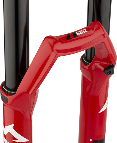 Marzocchi Bomber Z1 Coil 27.5" Boost Suspension Fork - gloss red/15 mm Thru Axle/180 mm/44 mm/1 1/8" - 1,5" tapered/110 mm/27.5" (650B)/110 mm/110 mm