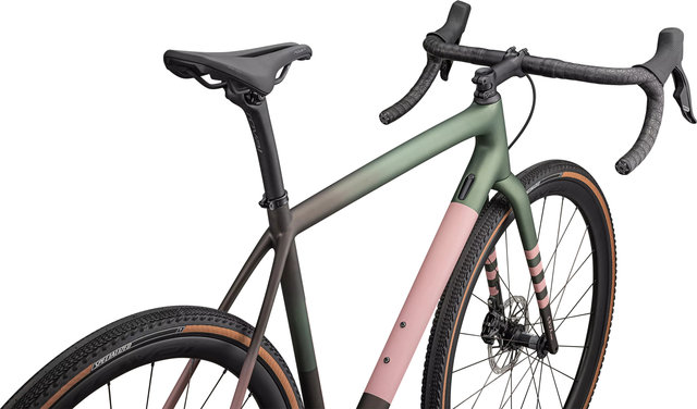 Specialized Crux Expert 28" Gravelbike - satin cypress metallic-doppio-dusky pink-champagne/28"/M