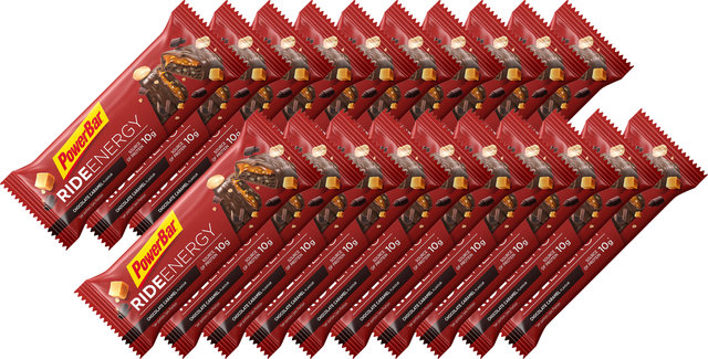 Powerbar Ride Energy Bars - 20 pieces - chocolate-caramel