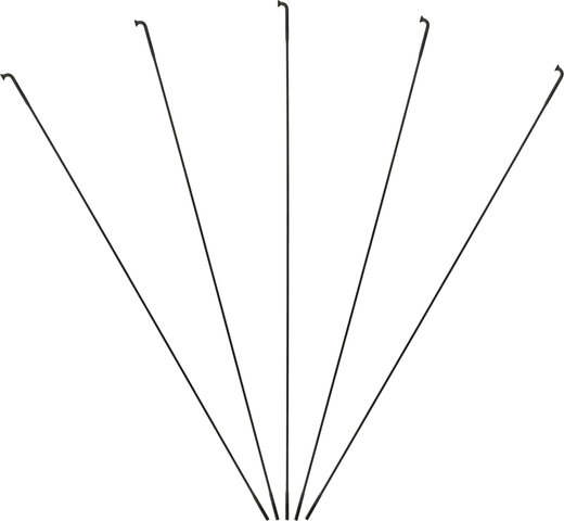 DT Swiss Aero Speed® 1.8 / 2.3 / 1.2 Spokes - 5 pcs. - black/266 mm