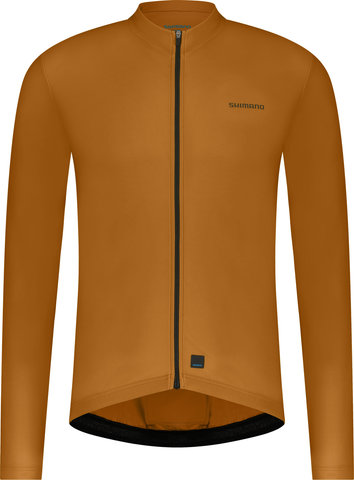 Shimano Maillot de manga larga Element Long Sleeves - bronce/XXL