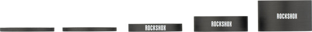 RockShox Headset Spacer Set UD Carbon 5-teilig - UD Carbon-gloss white