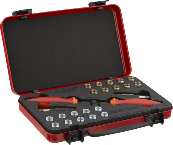 Unior Bike Tools Set de reparación de roscas de pedales 1695MB1 - red