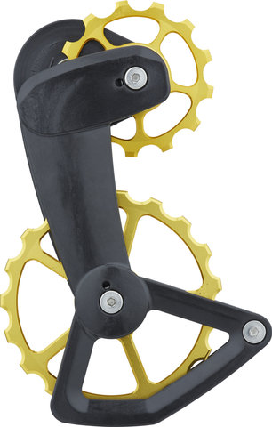 CeramicSpeed Système de Galets de Dérailleur OSPW X pour SRAM AXS XPLR - gold/13 dents (galet guide), 19 dents (galet tendeur)