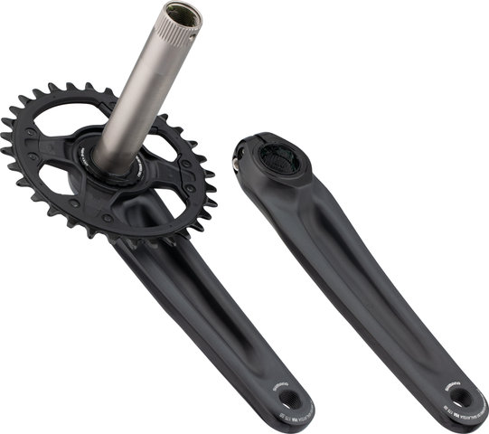 Shimano Deore FC-M6100-1 Crankset - black/175.0 mm 32 tooth