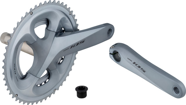 Shimano 105 FC-R7000 Hollowtech II Crankset - spark silver/175.0 mm 36-52