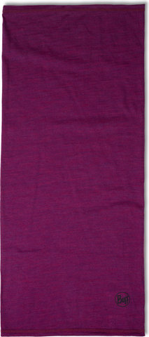 BUFF Bufanda multifuncional ligera de lana merino - solid magenta/universal