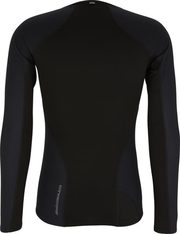 GORE Wear Shirt à Manches Longues M GORE WINDSTOPPER Base Layer Thermo - black/M