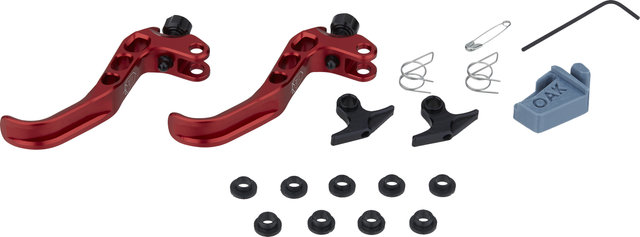 OAK Components SH Bremshebel-Set für Shimano - red