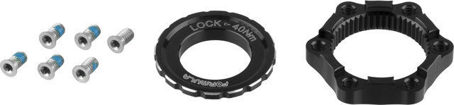 Formula Bremsscheibenadapter 6-Loch auf Center Lock - black