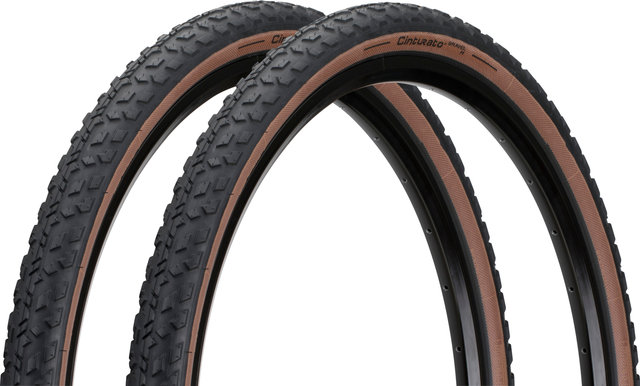 Pirelli Cinturato Gravel Mixed Terrain Classic TLR 28" Faltreifen 2er-Set - schwarz-para/28 "/45 mm/45-622