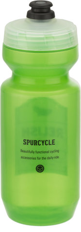 SPURCYCLE Relish Your Ride Drink Bottle 650 ml - green/650 ml