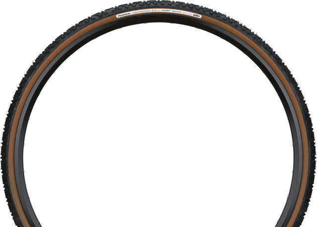 Panaracer GravelKing EXT Plus TLC 28" Faltreifen - black-brown/33-622 (700x33C)