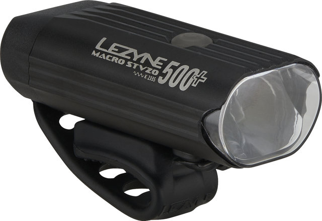 Lezyne Luz delantera LED Macro 500+ con aprobación StVZO - negro satinado/500