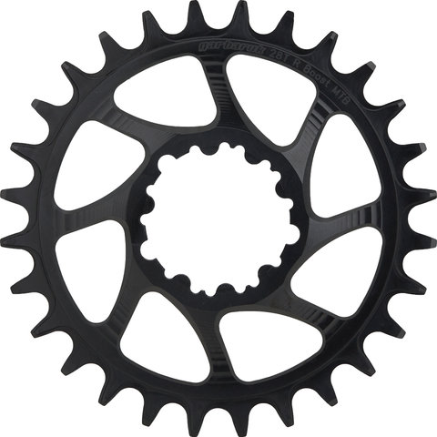 Garbaruk Round Chainring GXP/DUB Boost Direct Mount Single Speed - black/28 