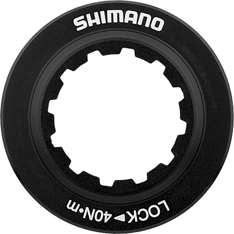 Shimano Disco de freno RT-CL900 Center Lock dentado interno para Dura-Ace - negro-plata/160 mm