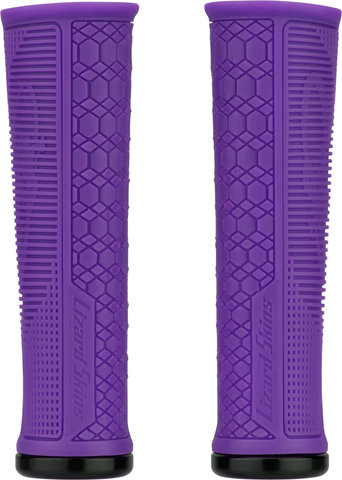 Lizard Skins Puños de manillar Gradient Lock-On - ultra purple/136 mm