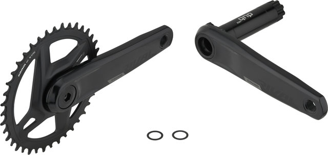 SRAM Rival 1 Wide DUB 1x12-fach Kurbelgarnitur - black/172,5 mm 40 Zähne