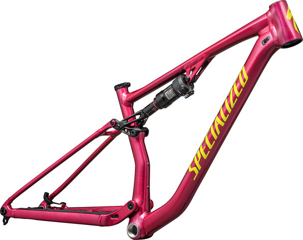 Specialized Frame kit - gloss rebel pink tint organic brushed-satin ion metallic/110 mm/L/12 mm Thru Axle