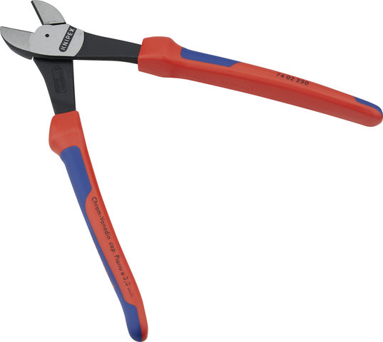 Knipex Kraft-Seitenschneider - rot-blau/250 mm