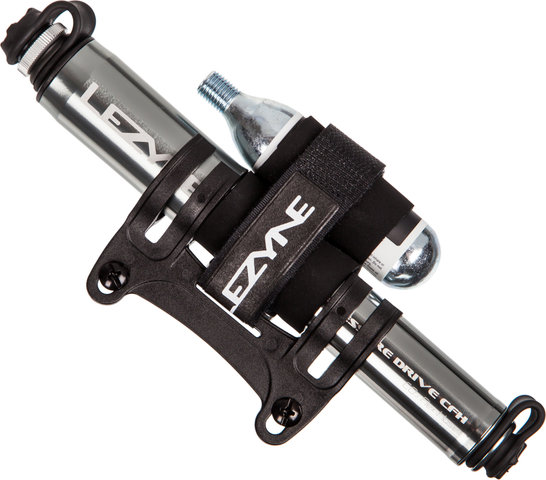 Lezyne Pressure Drive CFH V2 Hybrid-Minipumpe - grau