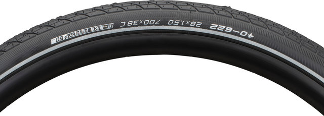 Schwalbe Marathon Plus E-50 28" Wired Tyre - black-reflective/28x1.50