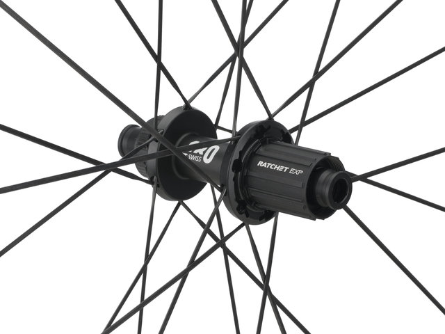 DT Swiss ERC 1100 DICUT 45 Carbon Center Lock Disc 28" Wheelset - black/142 mm/100 mm/28"/Shimano Road/100 mm/Shimano Road/100 mm/142 mm